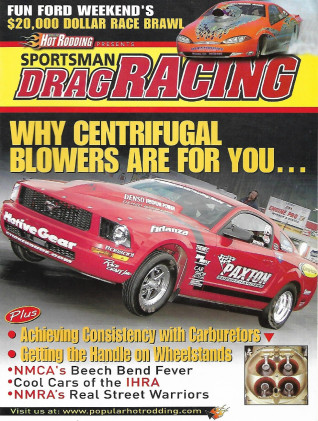 SPORTSMAN DRAG RACING 2005 OCT/NOV V3 N 5 - NMCA, NRMA, CARBS, WHEELIES, BLOWERS